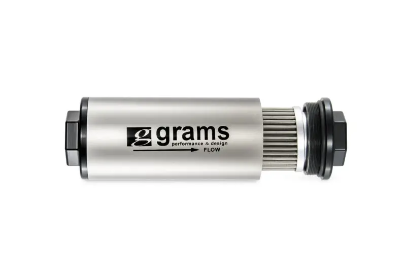 Grams Performance -8An Fuel Filter – 100-Micron Inline Filtration 1