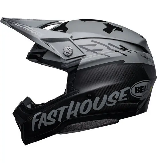 Bell Moto-10 Spherical Fasthouse Bmf Le Grey/Black 1