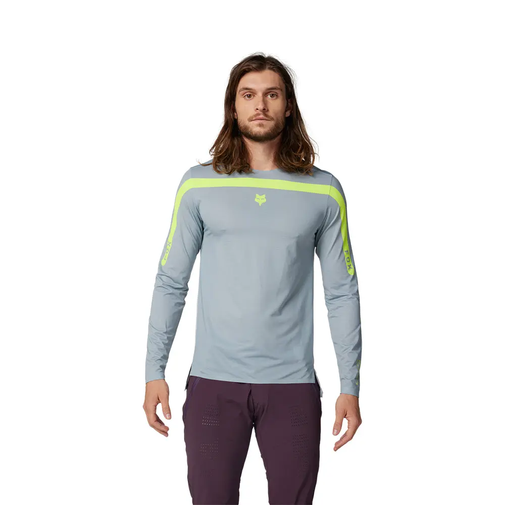 Fox Flexair Aviation Ls Race Jersey [Gunmetal] 1