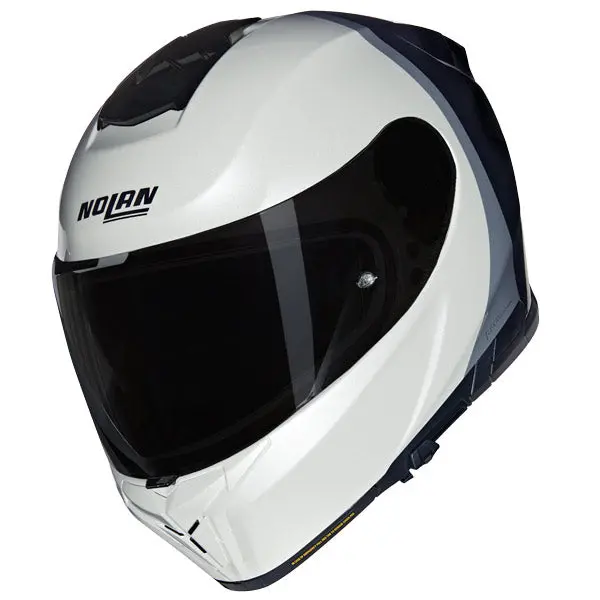 Nolan N80-8 Full Face Helmet - Verniciatura White/Black 1