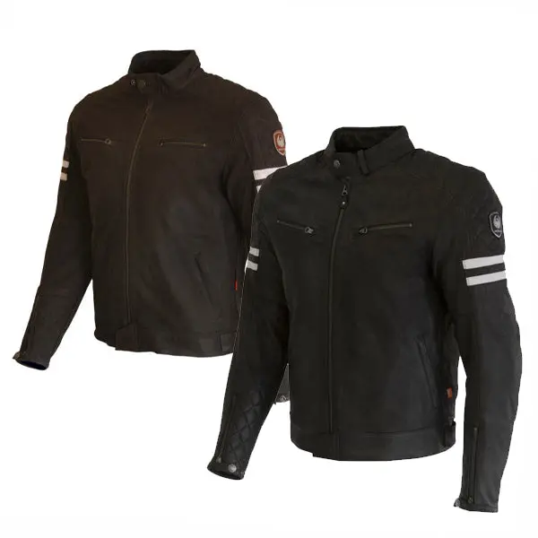 Merlin Hixon Ii Leather Jacket - Black Or Brown 1