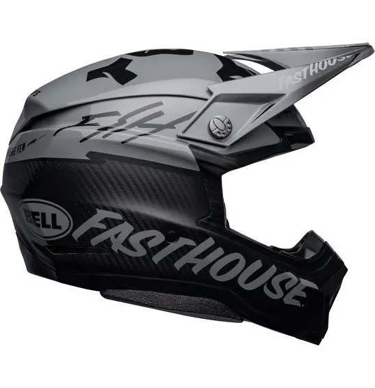Bell Moto-10 Spherical Fasthouse Bmf Le Grey/Black 5