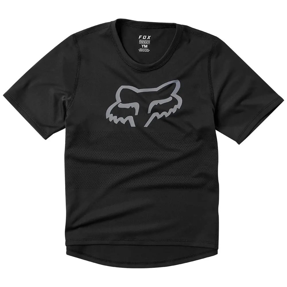 Fox Youth Ranger Ss Jersey [Black] 1