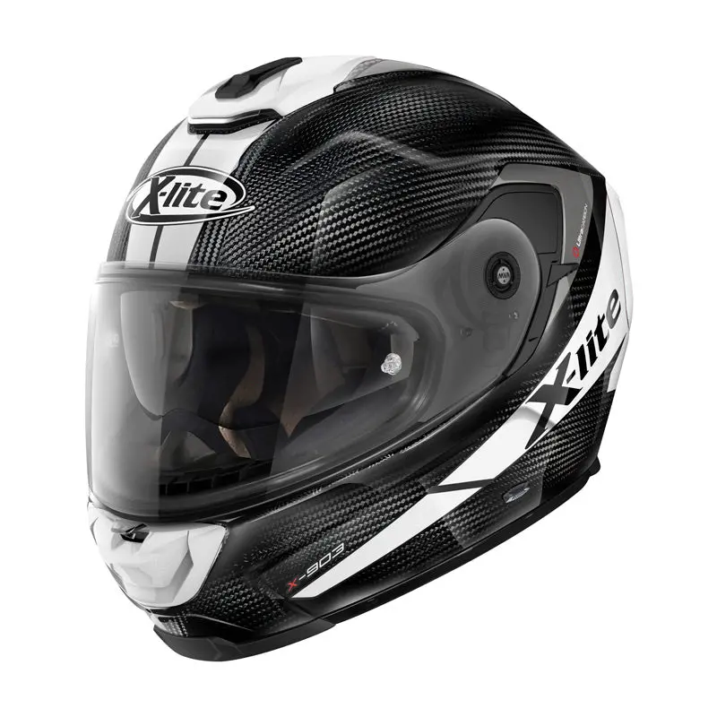 X-Lite X903 Ultra Carbon Full Face Helmet - Black/White - Xxl Only 1