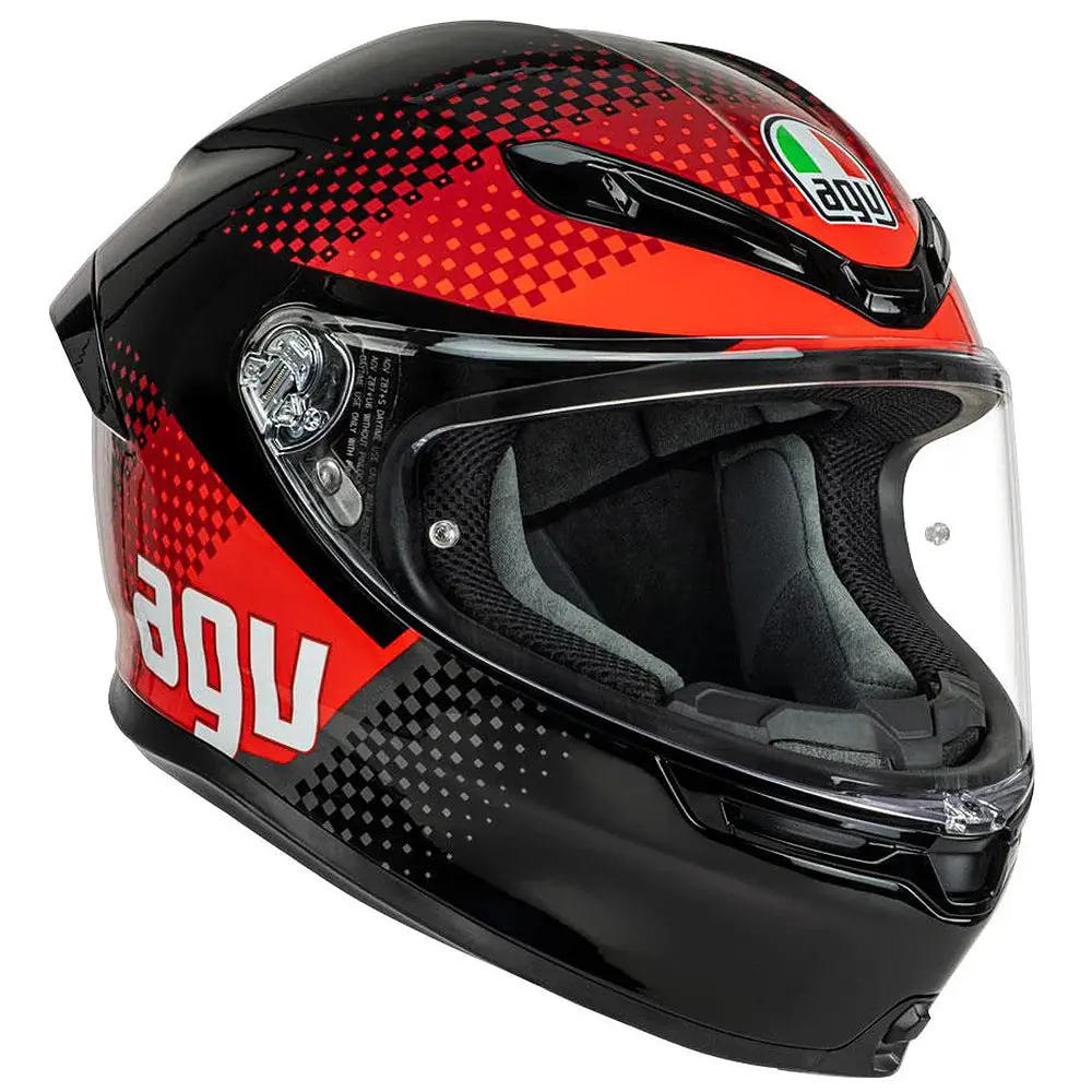 Agv K6 S [Fision 2 Black/Red] 1