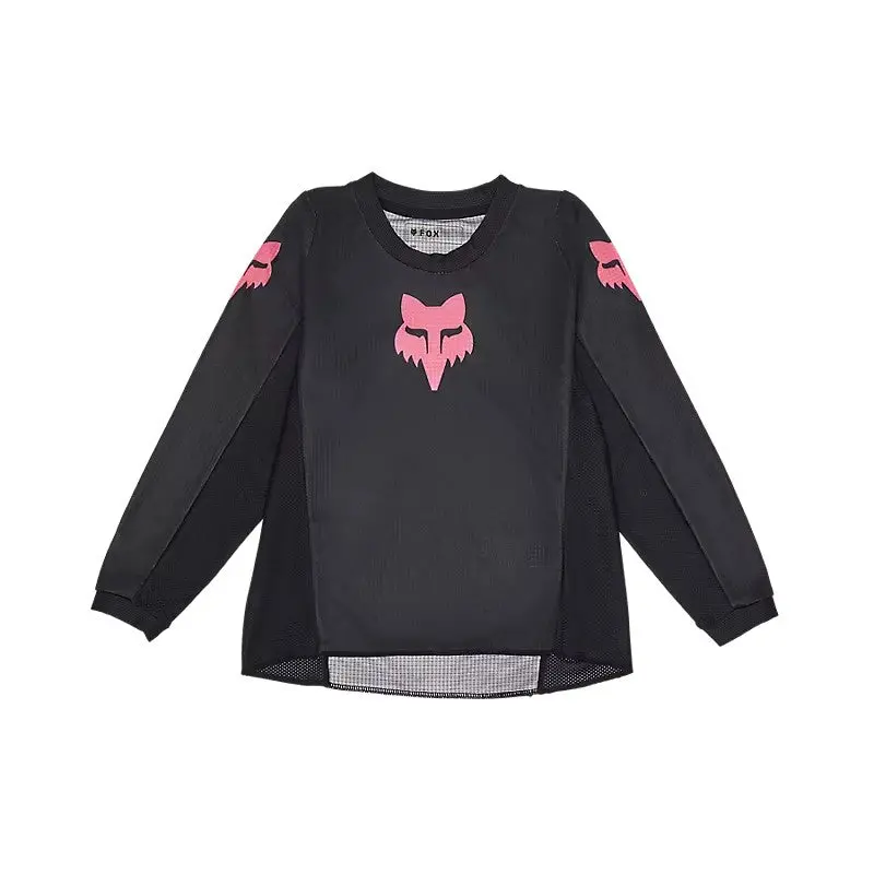 Fox Kids Girls Blackout Jersey [Black/Black] 1