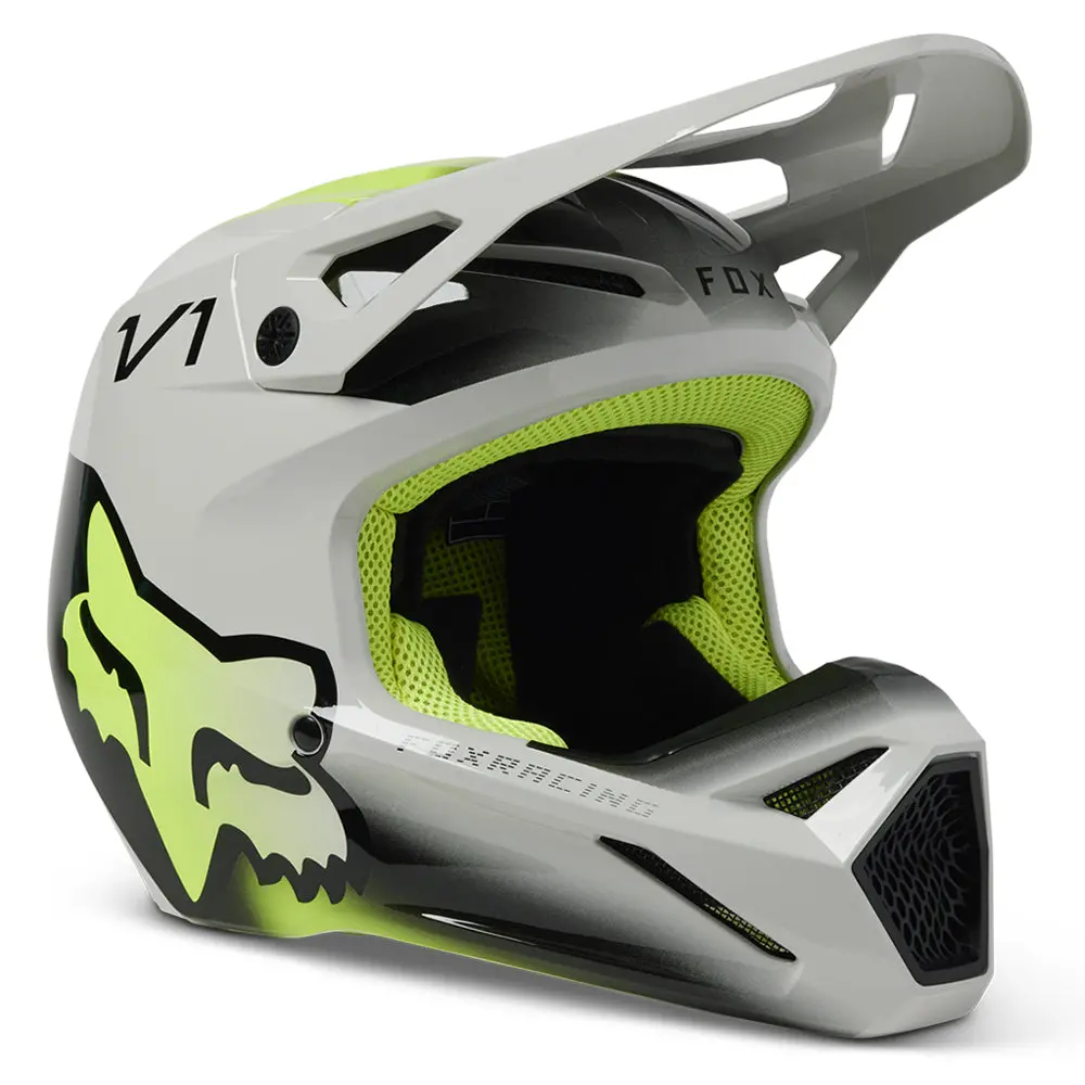 Fox Youth V1 Toxsyk Helmet Mips Ece [Steel Grey] 1