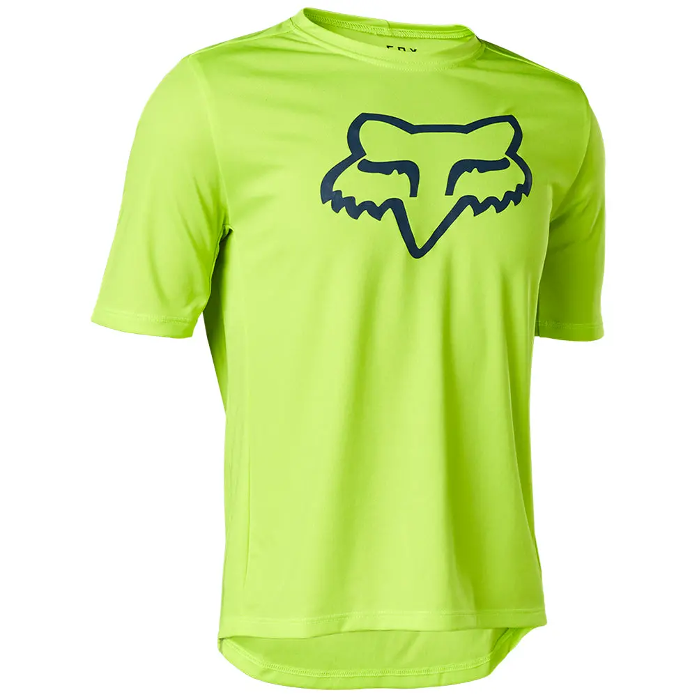 Fox Youth Ranger Ss Jersey [Flo Yellow] 1