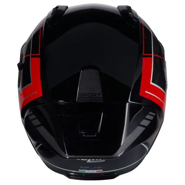 Nolan N60-6 Sport Full Face Helmet - Mesmerico Black/Red 4