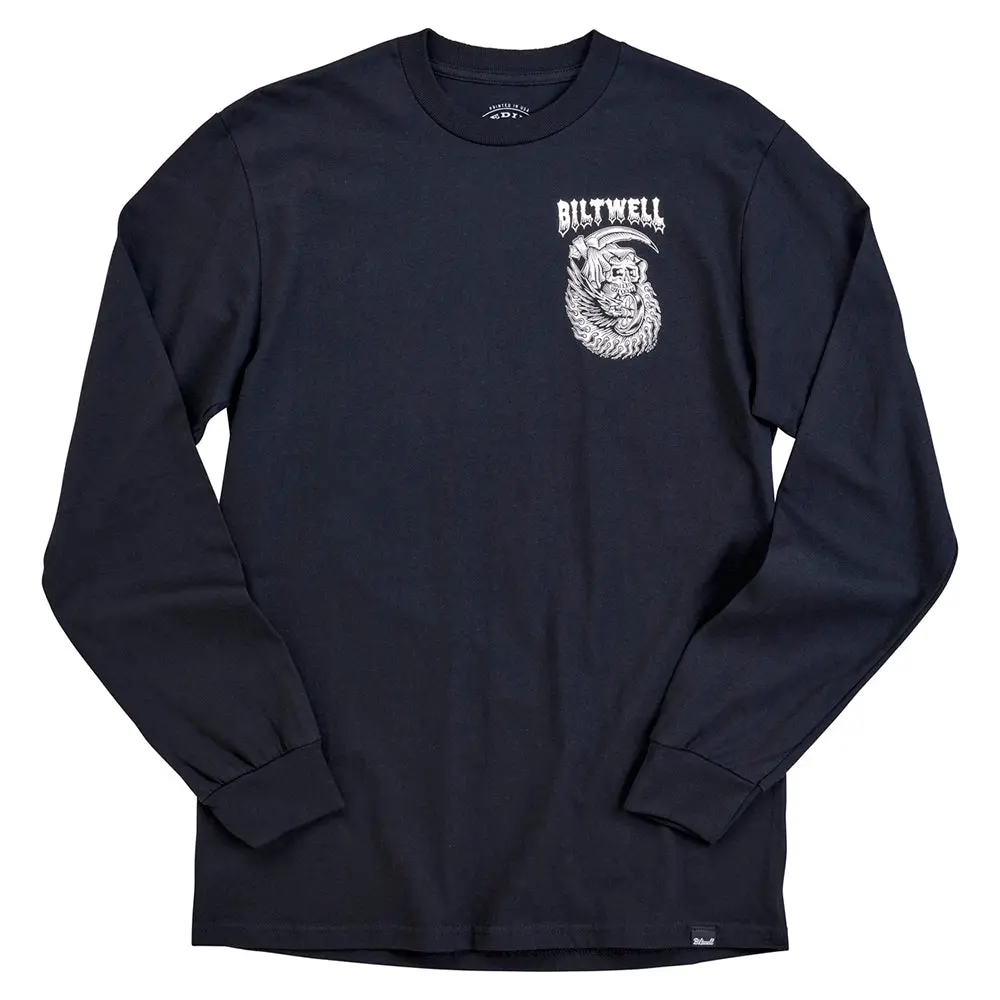Biltwell Long Sleeve T-Shirt [Creep Black] 1