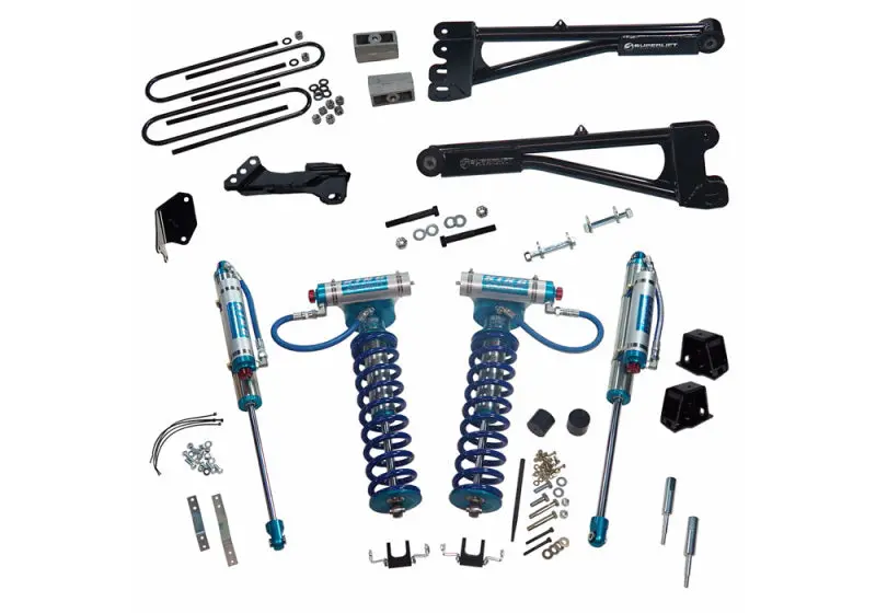 Superlift 4-Inch Lift Kit For 2005–2007 Ford F-250/F-350 Super Duty 4Wd — Includes Replacement Radius Arms & King Rear Coilovers 1