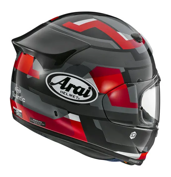 Arai Quantic - Abstract Red 1