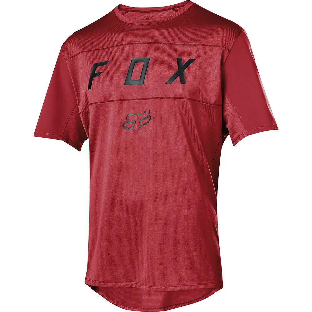 Fox Flexair Ss Moth Jersey [Cardinal] S 1