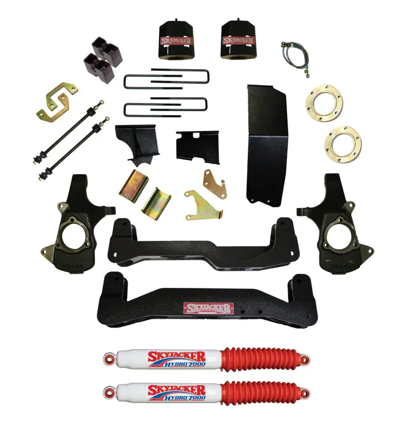 Skyjacker 6–7-Inch Aluminum Lift Kit For 2014+ Gm Trucks With Hydro Assist Steering 1