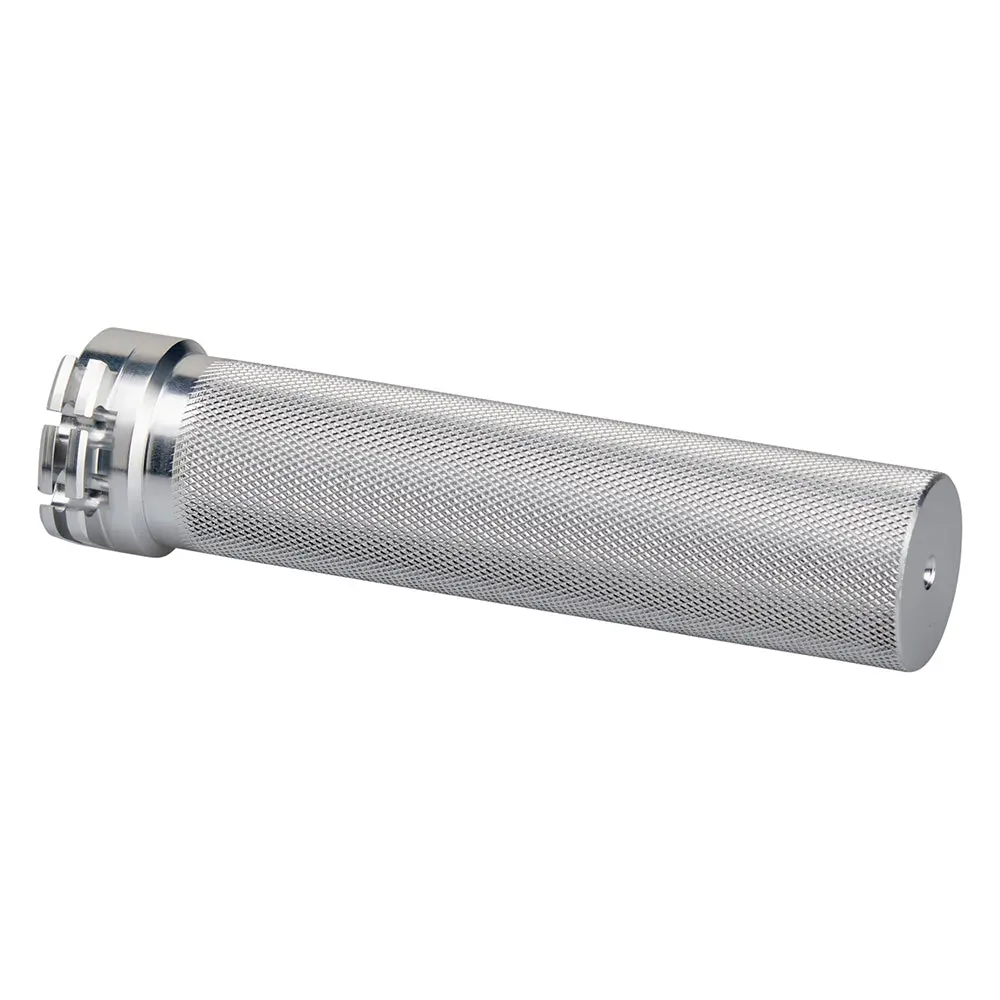 Biltwell Whiskey 1" Dual Throttle Tube [Raw Silver] 1