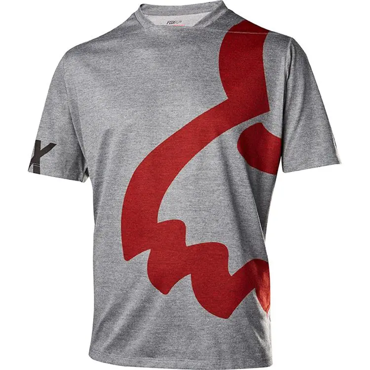 Fox Indicator Ss Eyecon Jersey [Heather Grey] S 1