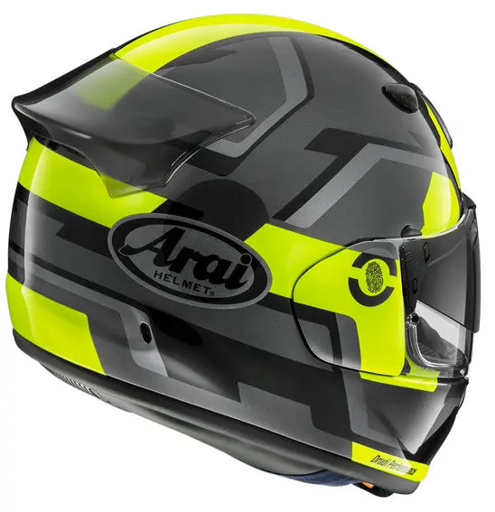 Arai Quantic - Face Fluor Yellow 1