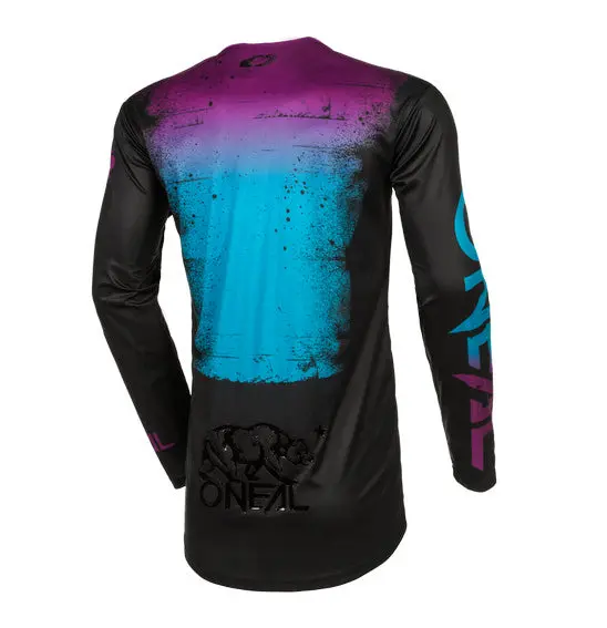 O'neal Mayhem Scarz Jersey - Black/Blue 1