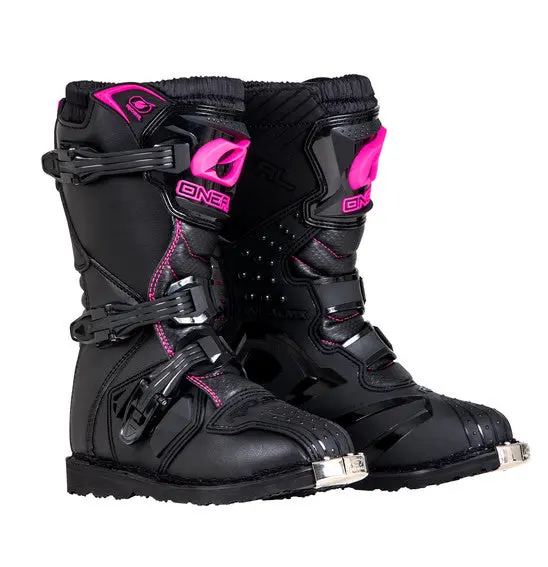 O'neal Youth Rider Boot - Black/Bink 1