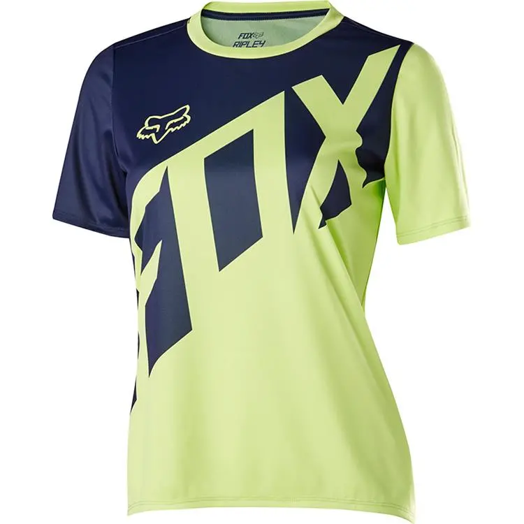 Fox Womens Ripley Ss Jersey [Light Yellow] L 1