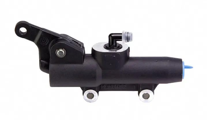 Rear Brake Master Cylinder Ps16 - Black - End Inlet 1