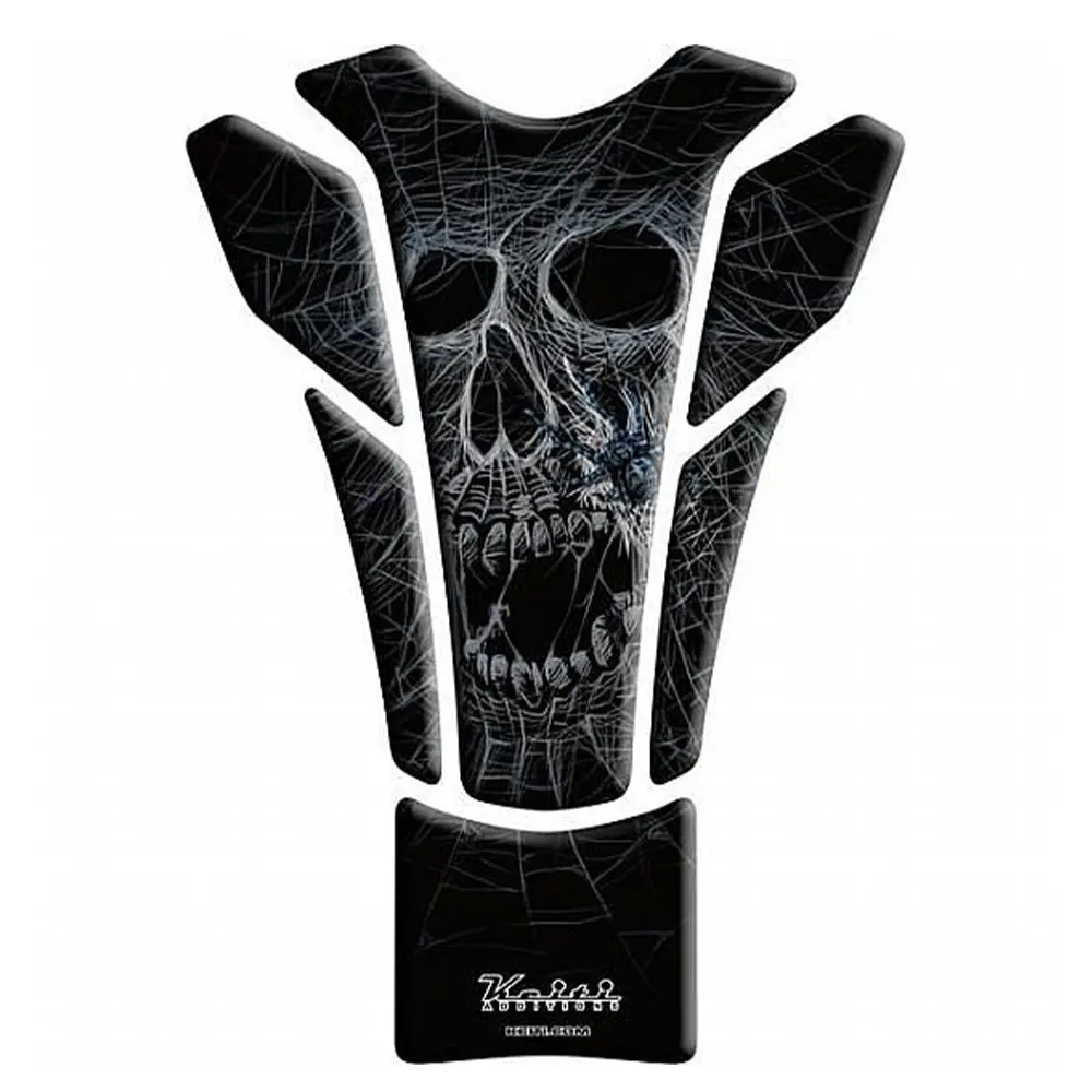 Keiti Tank Pad Spider Web Skull Kt8470 1
