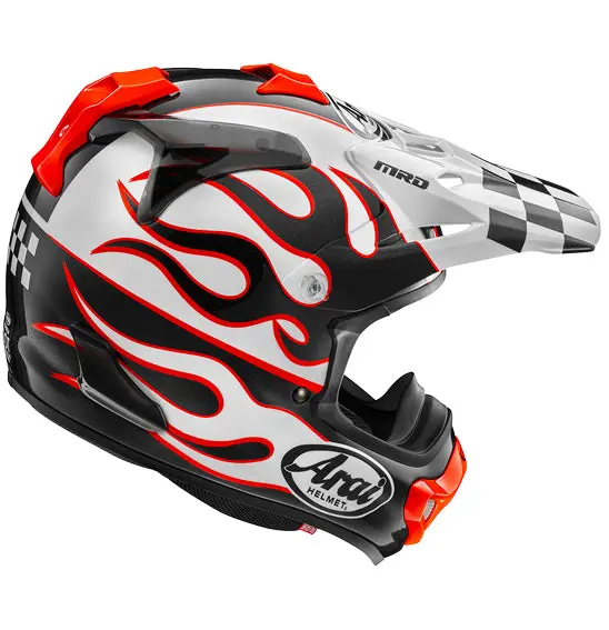 Arai Mx-V Evo - Flame White 1