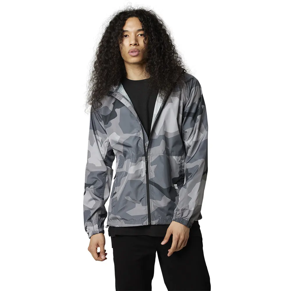 Fox Geology Camo Windbreaker Jacket [Black Camo] 1