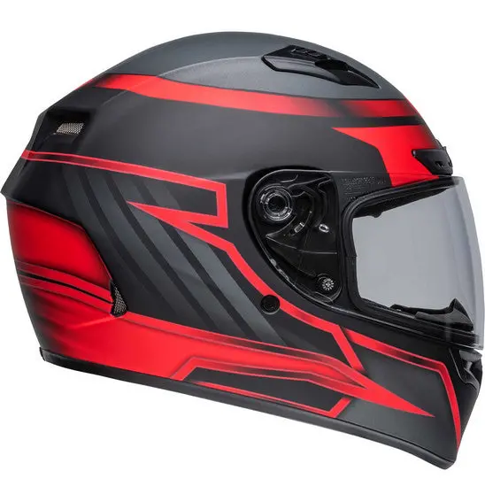 Bell Qualifier Dlx Mips Raiser Matte Black/Crimson 1