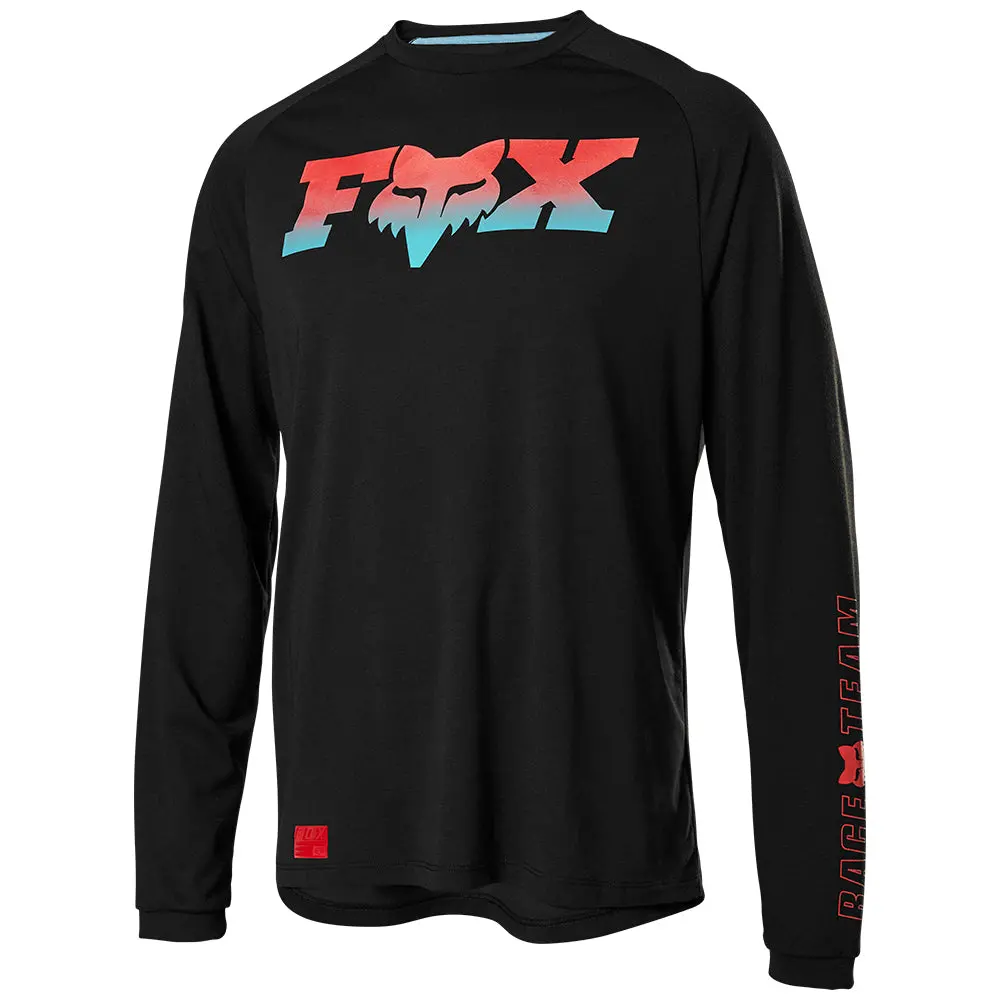 Fox Ranger Dri-Release Ls Foxhead Jersey [Black] 1