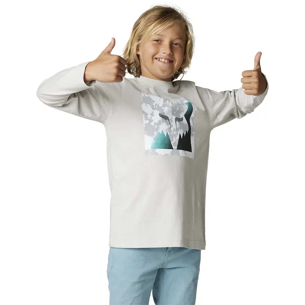Fox Youth Detonate Ls Tee [Light Grey] 1