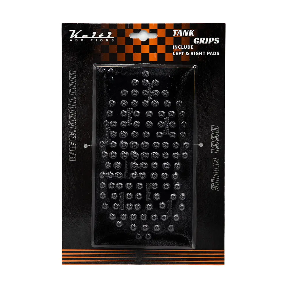 Keiti Tank Grips Universal Cut-To-Fit 2 Piece [Black] 1