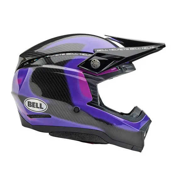 Bell Moto-10 Spherical Flare Gloss Purple 1
