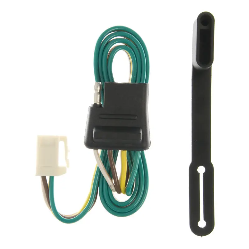 Curt Custom Vehicle Wiring Harness For 2001–2004 Ford Escape – 4-Way Flat Trailer Connector 1