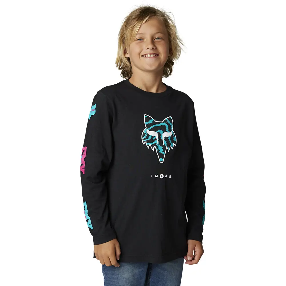 Fox Youth Nuklr Ls Tee [Black] 1