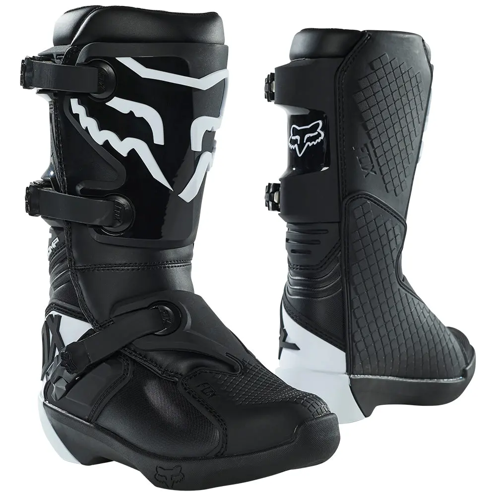 Fox Youth Comp Boots [Black] 1