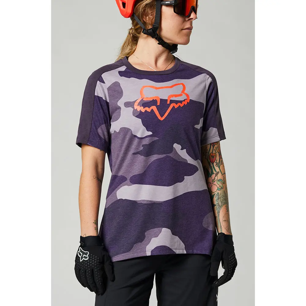 Fox Womens Ranger Drirelease® Ss Jersey [Dark Purple] 1