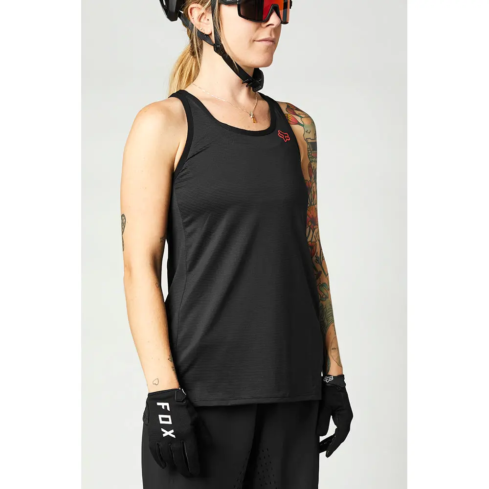 Fox Womens Flexair Tank [Black] 1