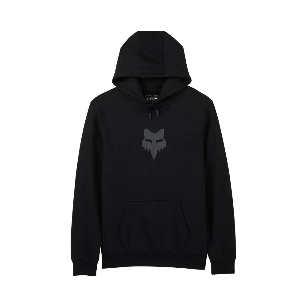 Fox Head Fleece Pullover Hoody [Black/Black] 1