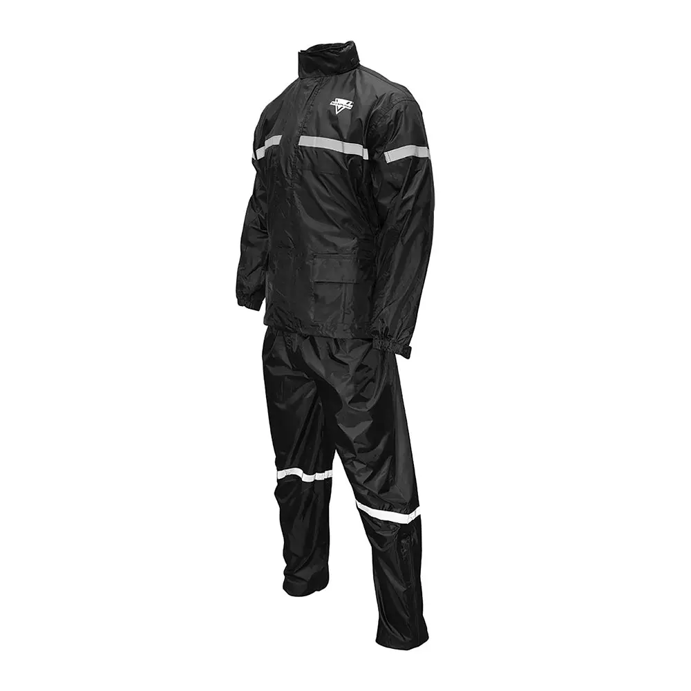 Nelson-Rigg Stormrider 2Pc Rainsuit – Black 1