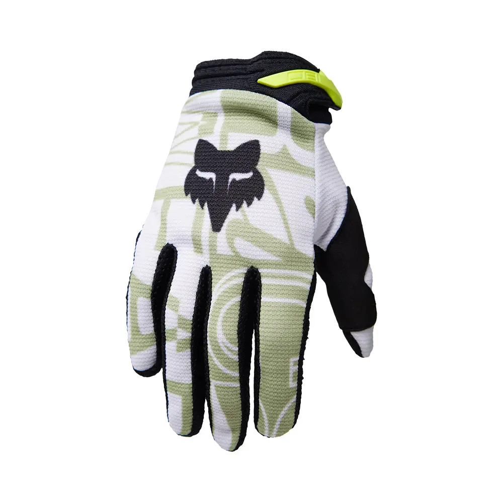 Fox Youth 180 Race Spec Gloves [Pale Green] 1