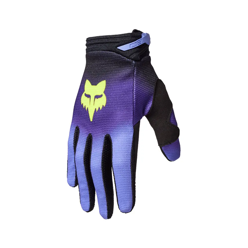 Fox Youth 180 Interfere Gloves [Black/Blue] Yxs 1