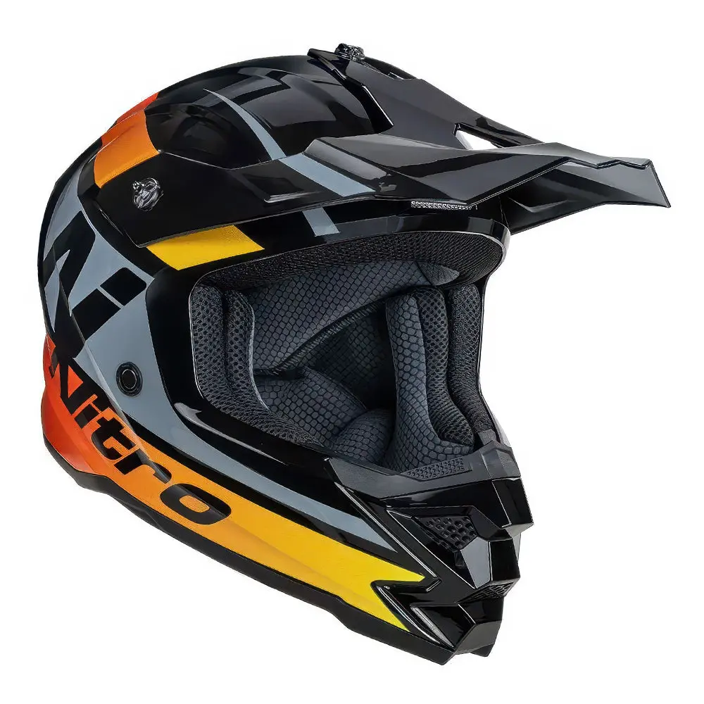 Nitro Mx710 Youth [Onyx Black/Red/Yellow] 1