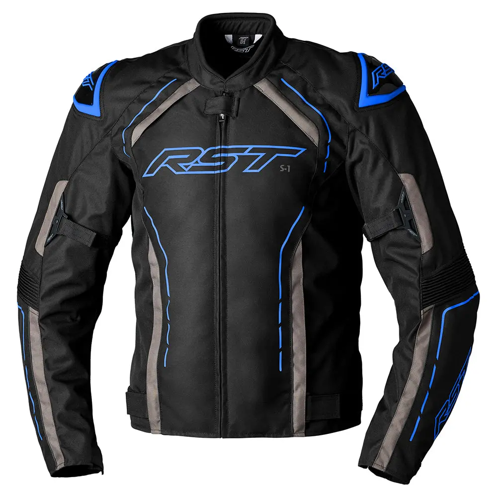 Rst S-1 Ce Textile Jacket [Black/Grey/Blue] 1
