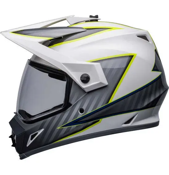 Bell Mx-9 Adv Mips Dalton White Hi-Viz Yellow 1