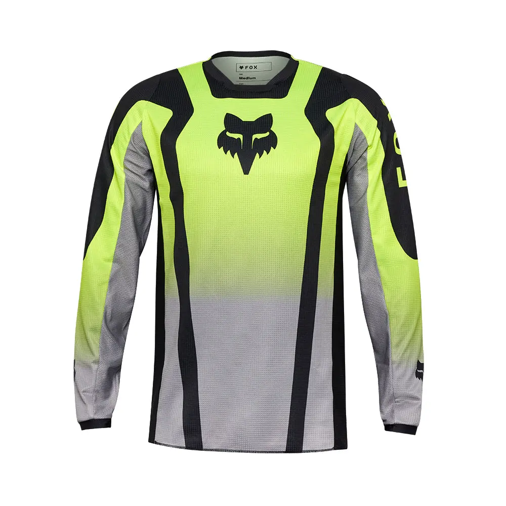 Fox 180 Lean Jersey [Flo Yellow] 1