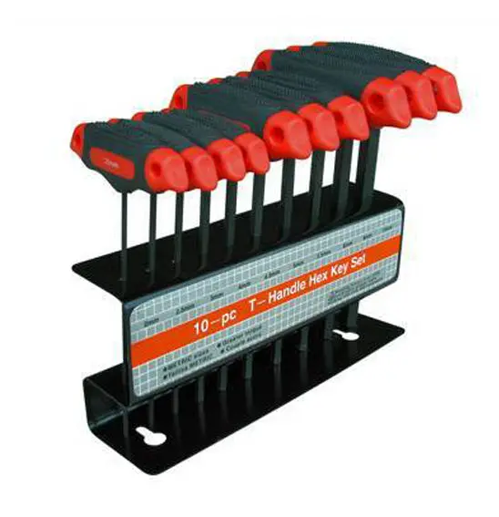 X-Tech T-Handle Set - 10Pc Allen 1