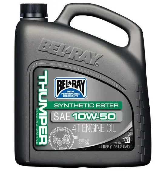 Bel-Ray Thumper Racing Works Synthetic Ester 4T Engine Oil 1