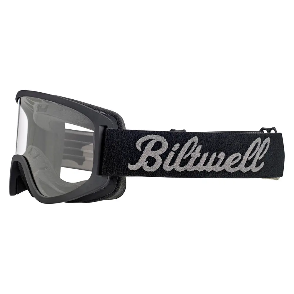 Biltwell Moto 2.0 Goggle [Script Black/Grey] 1