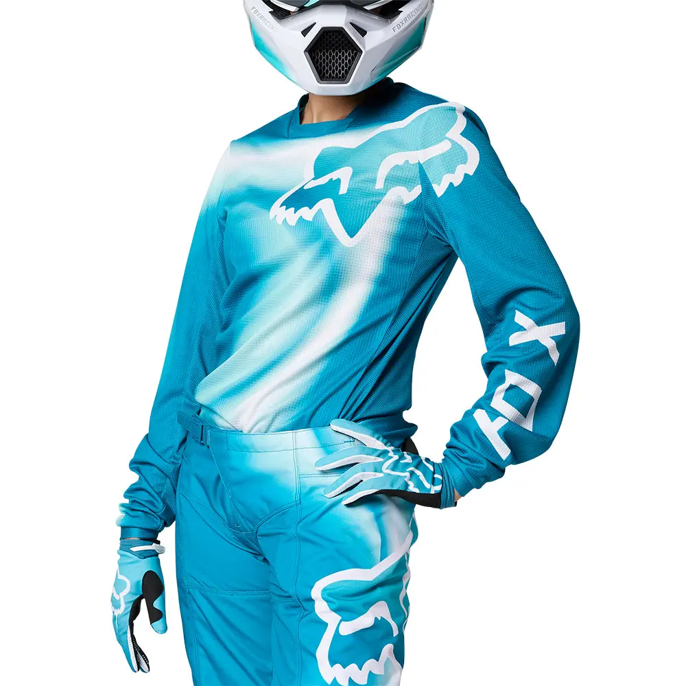 Fox Womens 180 Toxsyk Jersey [Maui Blue] 1